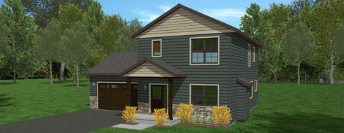 Goldspire Two-Story Traditional